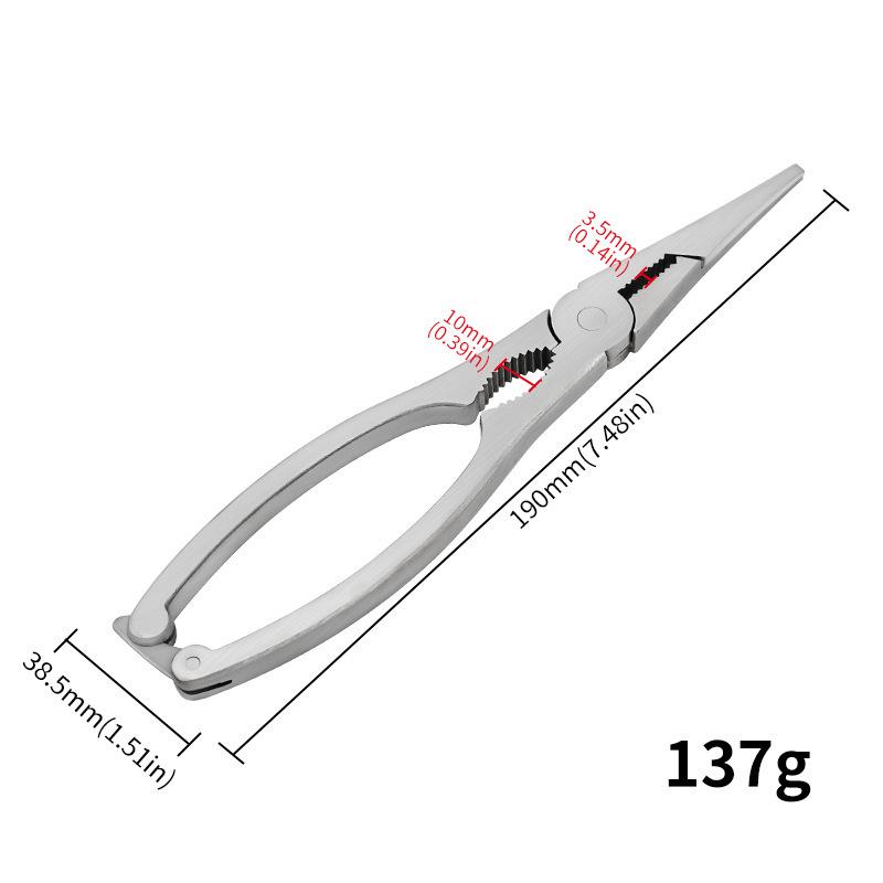 304 Stainless Steel Crab Leg & Claw Peeling Pliers