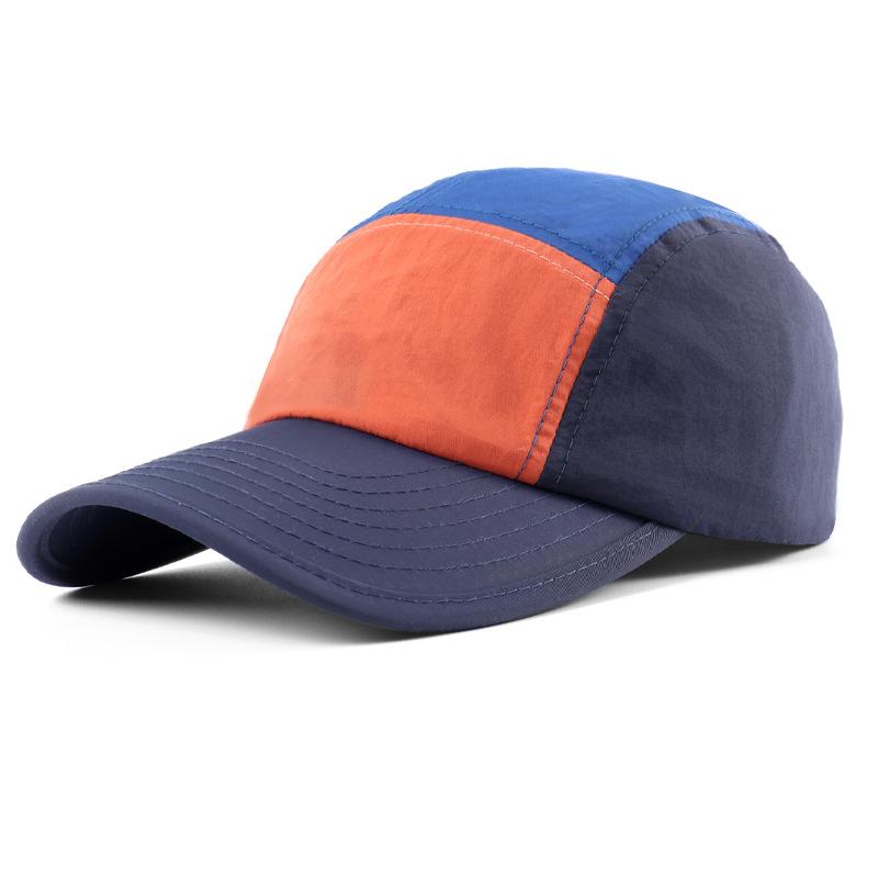 Подходящая по цвету быстросохнущая кепка для мужчин, летняя спортивная бейсболка в стиле хип-хоп на открытом воздухе, женская солнцезащитная кепка