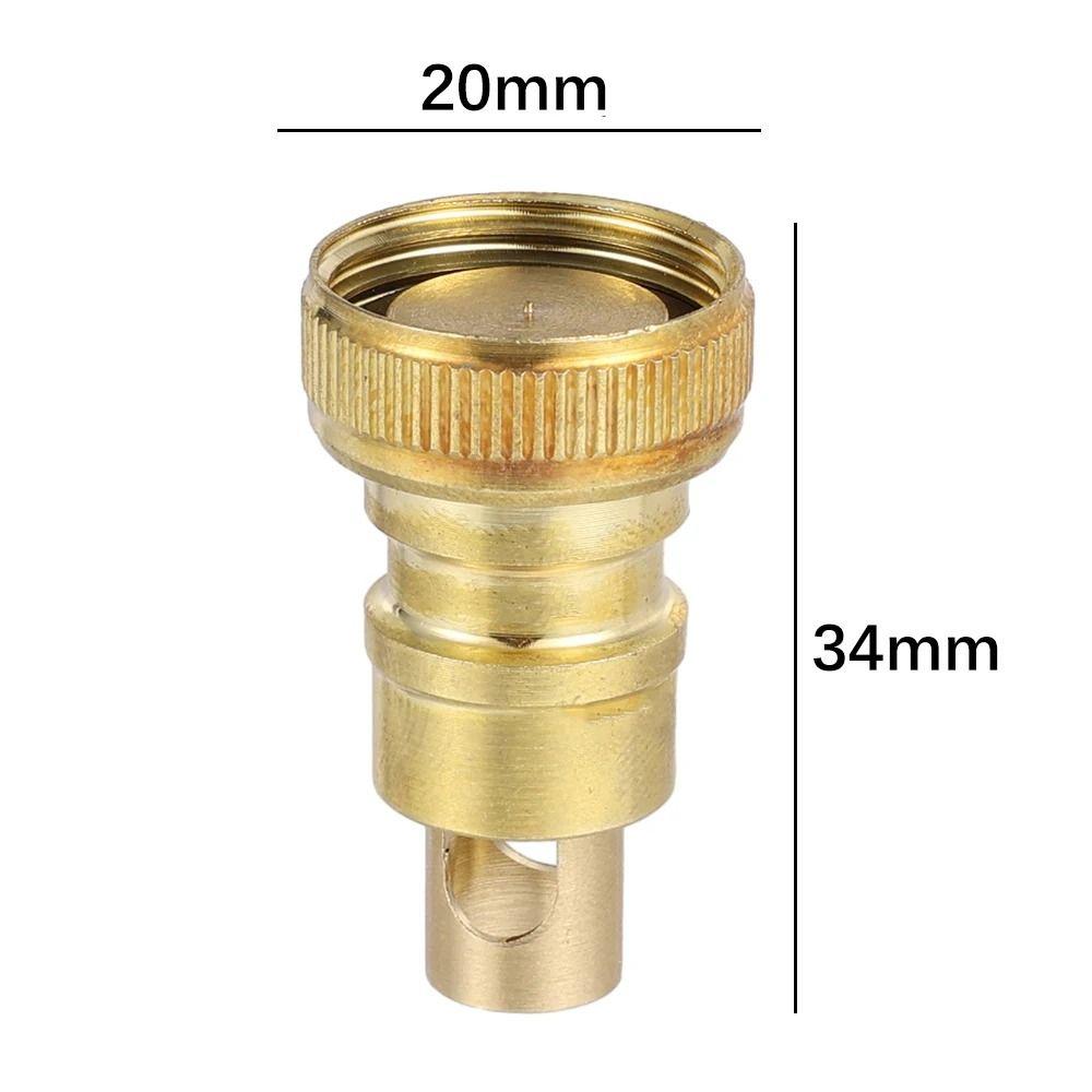 1Pcs Copper Inner Core Water Stop Valve Anti Falling Automatic Check Valve  for Washing Machine