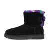 Comfortable Simple Short Snow Boots Women Boots Black 1130594-BLK