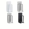 3PCS Bathroom Storage Rack Iron Art Wall Mounted Toothbrush Holder Washroom Mouthwash Cup Organizer Bathroom Accessories