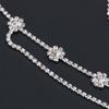 Female Hairbands Headdress Luxurious Drops Claw Chain Accessories for Banquet Wedding Dresses Skirts