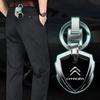 LIPS4 1Pc 3D Metal Alloy Car Keychain Emblem Badge Accessories For Citroen C4 C3 C5 C1 C2 Berlingo Celysee Cactus Picasso Aircross