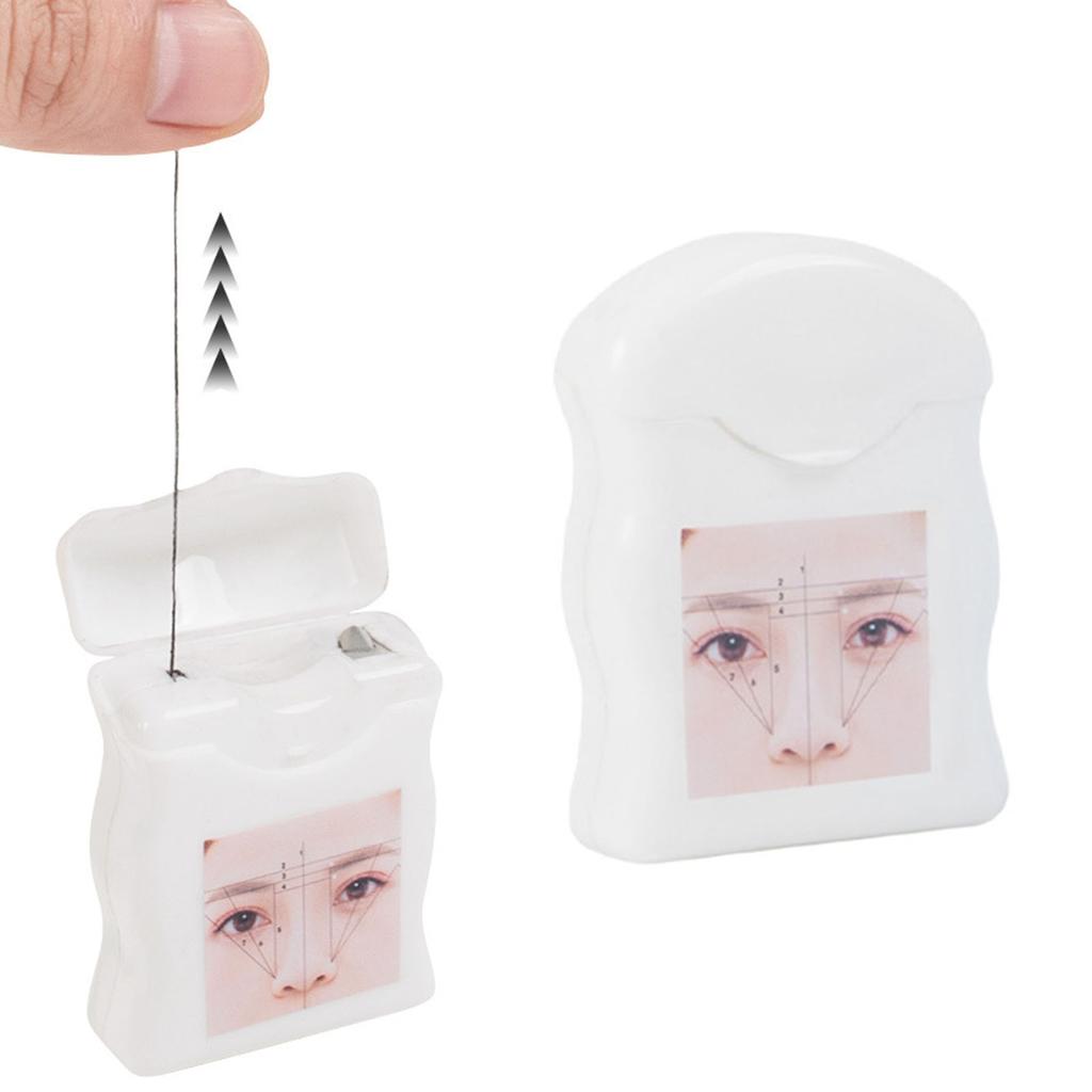 Предварительно нанесенная картографическая строка для инструмента для измерения бровей, точное позиционирование, строка для микроблейдинга, 20 м, Bla