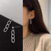 Chic & Versatile Korean Retro Small Chain Earrings for Women