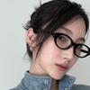 Gm Те же модные маленькие овальные интеллектуальные простые очки можно подобрать с диоптрийной оправой для ботанов для женщин с высокой миопией