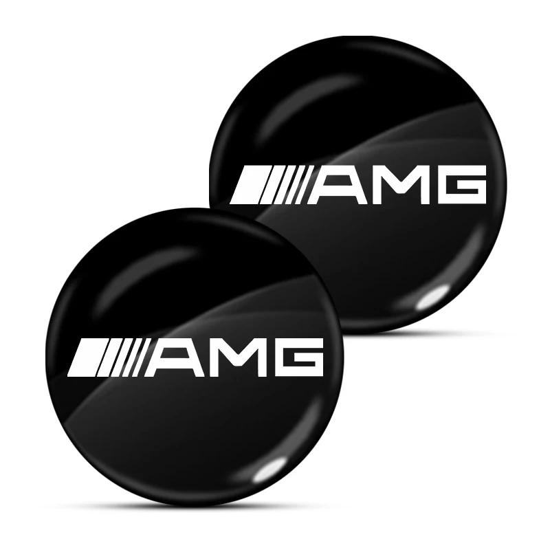 Badge Car Lock Keyhole Stickers Door Lock Protect Car 3D Stickers for Mercedes-Benz AMG CLA CES CLS SLK GLK CLK SLS CLG GLE GLC