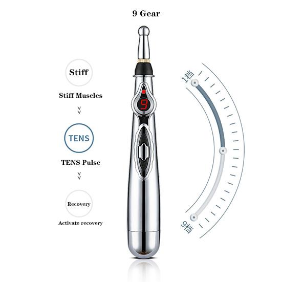 Electronic Acupuncture Point Pen Automatic Physical Therapy Meridian Massage Pen