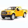 1:32 Scale Ford Raptor F150 Pickup Truck Car Model, Diecast Pull Back Car Toy Car with Sound and Light for Kids Boy Girl, Metal Body
