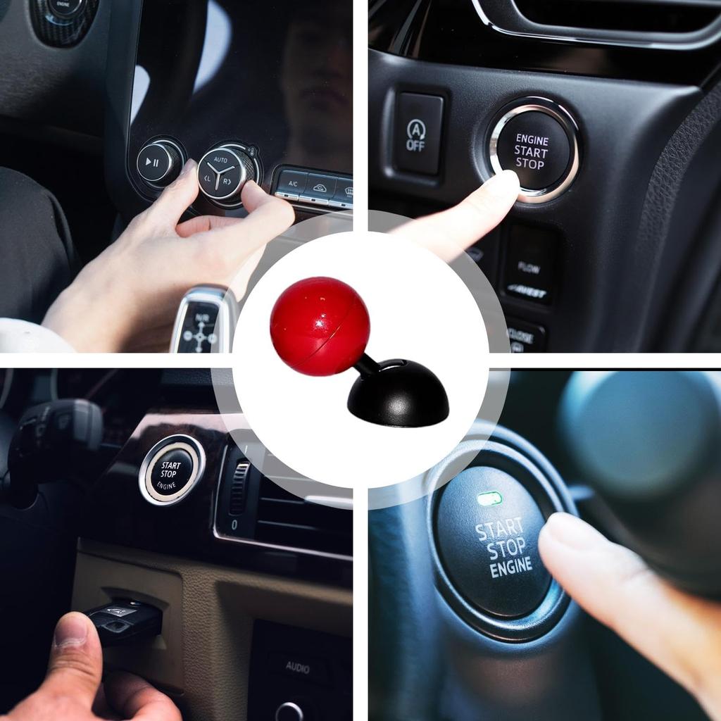 Car Push To Start Button Rocker Switch | Car One Button Start Lever, Car