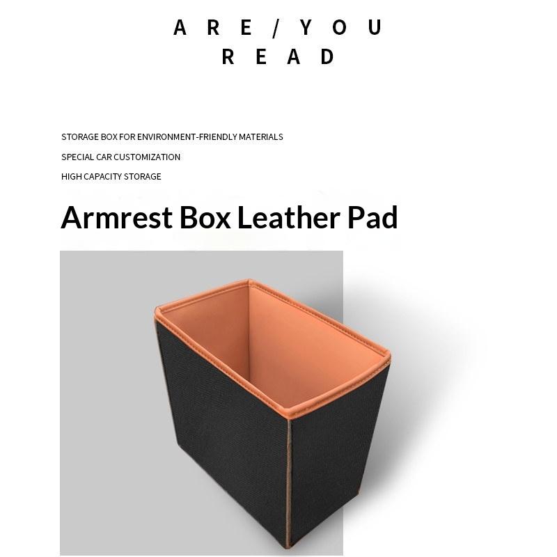 Для 24 Sealion 7, нижний отсек для хранения в центральной консоли, бокс-подлокотник, кожаный коврик. Используется для хранения и организации аксессуаров.