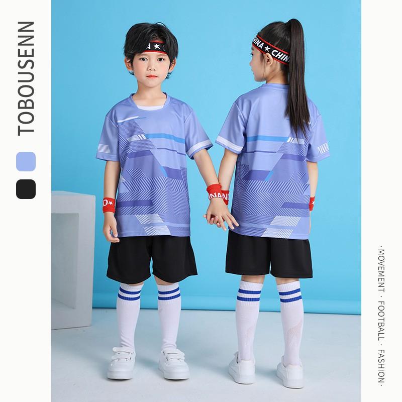 Kids Sports Jerseys Badminton Table Tennis Volleyball Training Competition