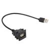 Автомобильный провод USB-розетка удлинитель штекер-гнездо множественная защита вход 12В-30В замена для Camry Prius