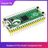Raspberry Pi Pico Acrylic Case Stand - Double-Sided Protection, Dustproof, Soldering-Friendly