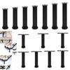 1Pcs T-Frame Support Legs 15-35cm Bed Base Legs Durable Bed Leg