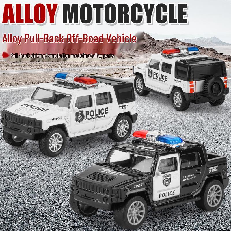 TikTok Influencer Simulation Alloy Off-Road Toy Car for Boys - Street Vendor Kids' Gift Toys