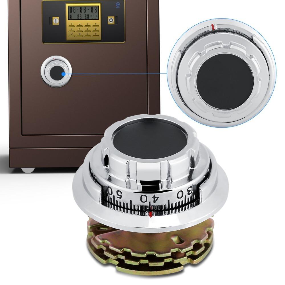 Metal Construction Combination Lock Durable Security Padlock Disc Dial Combination Lock Safe Box