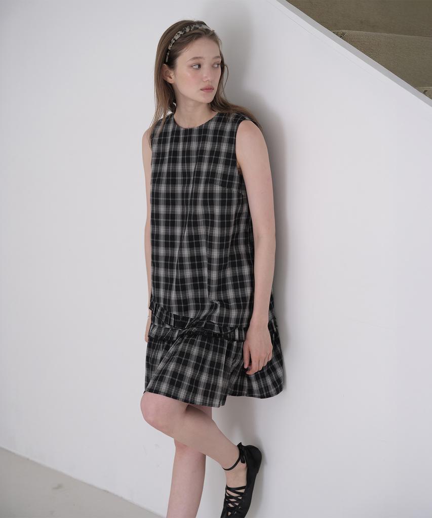 JUCYJUDY Платье в клетку с оборками Jzop329G