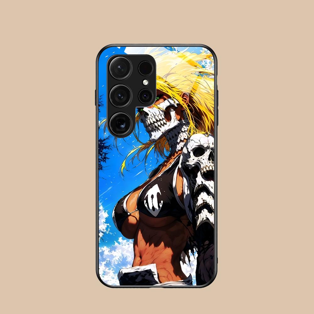 Чехол для телефона Bleach Tier Harribel для Samsung Galaxy S26 S25 S24 S23 S22 S21 S20 Note20 Plus FE Ultra Стеклянный Цветной Чехол