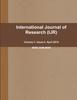 Книга International Journal of Research (IJR)