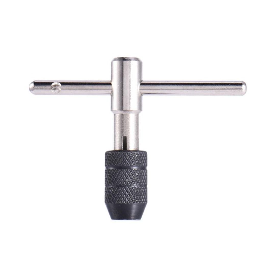 M3-M8 M3-M6 Tap Holder Reversible T-handle Single Tap Wrench Tapping Threading Tool