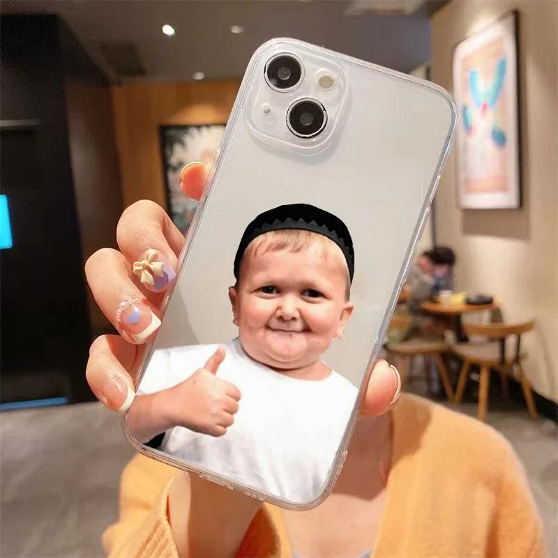 Смешной Чехол для Телефона Хасбулла Бабайт для iPhone 16 15 14 13 12 11 Pro Max Mini SE 7 8 Plus Fundas Милый Прозрачный Мягкий Чехол