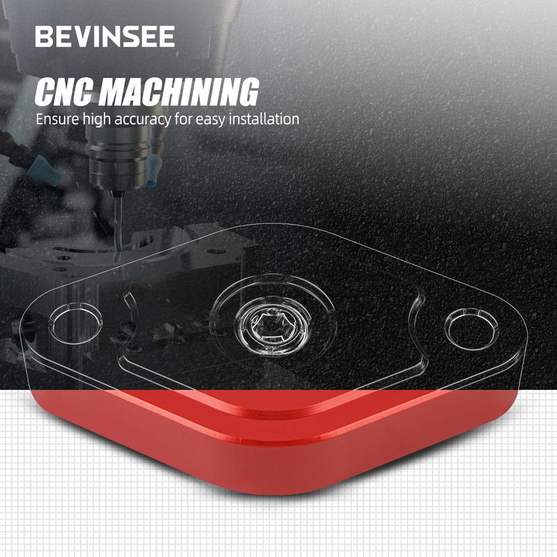 Звуковой симпозер из алюминиевого сплава 6061-T6 с портом давления для Ford Focus Mk3 2.0 ST Turbo Ecoboost 2013-2018