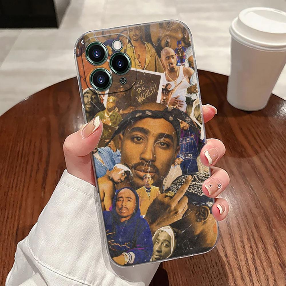 2 Pac Тупак Тупад Джада Рэпер Чехол Для Apple iPhone 17 16 15 14 13 12 11 Pro Max Plus 16E 17Air 17Pro Чехол Для Телефона Силиконовый Funda