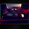 RGB Gaming Mouse Pad LED Luminous Xxl Anti-slip Colorful Lights RGB Large Gaming Mouse Pad Mat for Computers Keyboard Mouse-pad