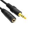 Удлинительный кабель 3,5 мм (штекер) на 3,5 мм (гнездо) для наушников, шнур 3,5 мм (штекер) на 3,5 мм (гнездо), аудио стерео вспомогательный кабель для телефона, ПК