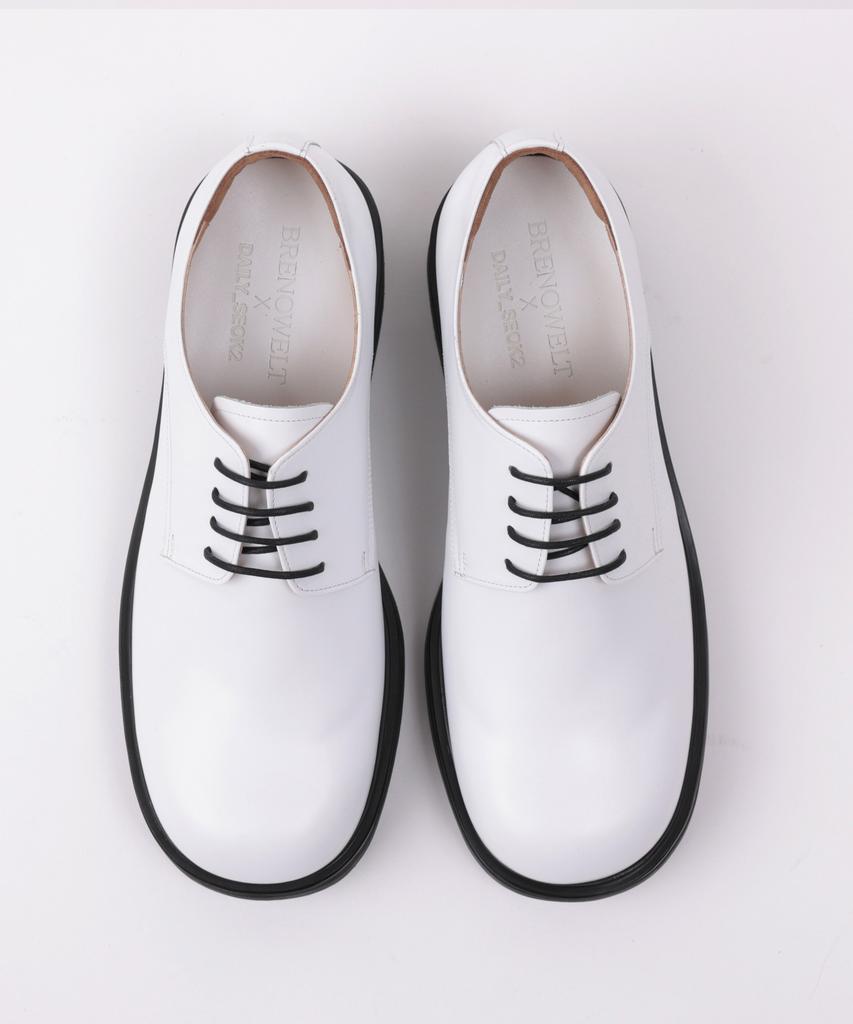 Белые ботинки-дерби Brenowelt Giant Vibram [Сотрудничество.Dailyseok2]