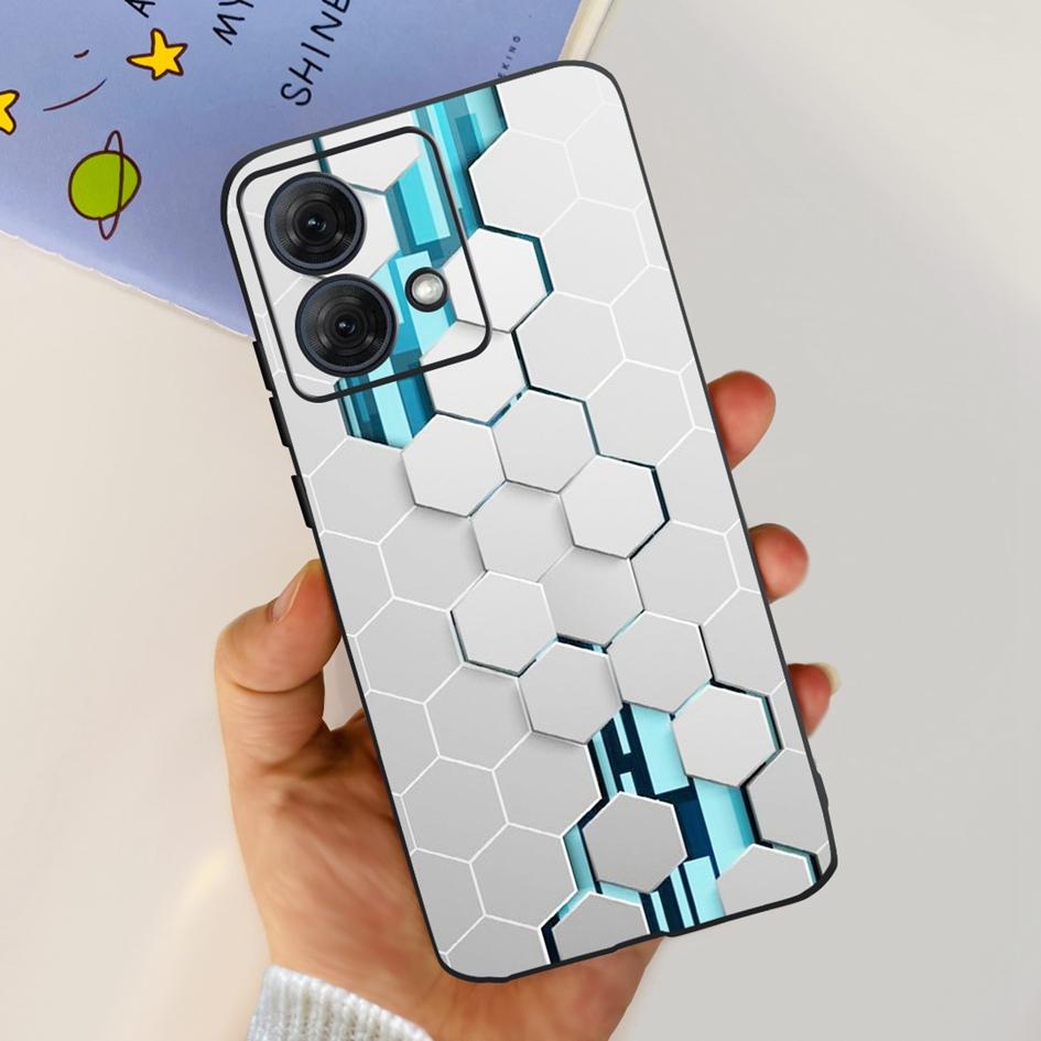 For Motorola Moto G84 G54 5G Case Fashion Flower Butterfly Shockproof Silicone Soft Slim Back Cover For Motorola Moto G14 Bumper