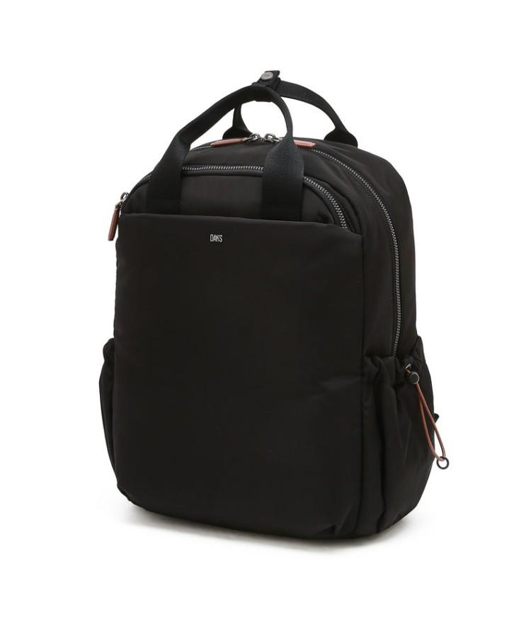 Daks Men'S Accessories Black Two-Way Backpack_Dbba6Eg42Bk
