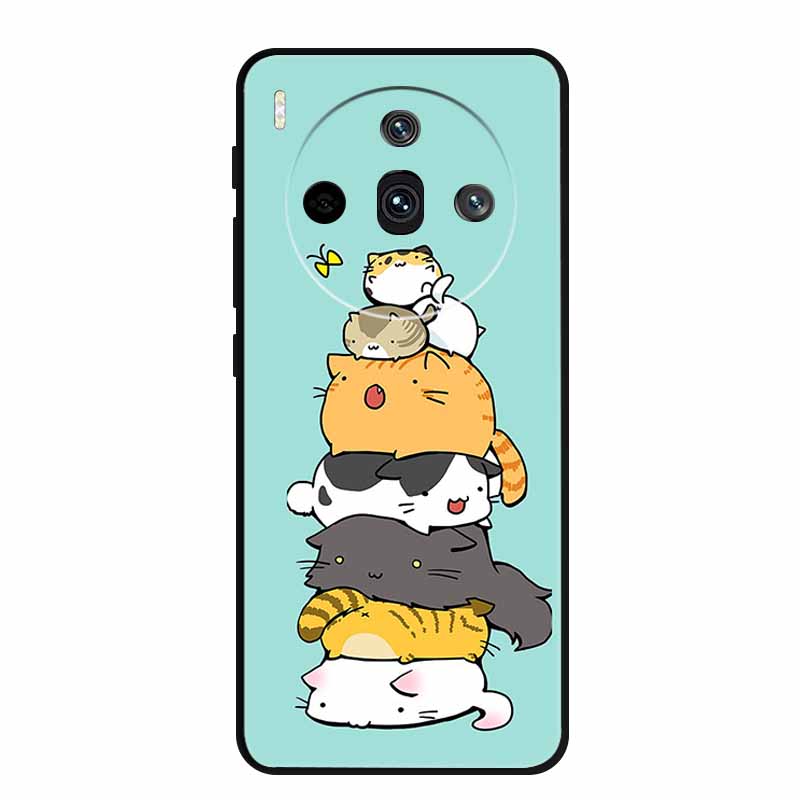 For ZTE nubia Z60S Pro Case Z60SPro Black Silicone Soft Back Cover Case For ZTE Nubia Z60S Pro Phone Case 6.78" Protective Shell