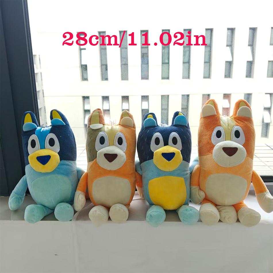 Bluey Family Plush Toys - Cute Simulation Pet Dog Patrol Bingo Sister Kawaii Plush Children'S Doll Toy For Birthday Gift