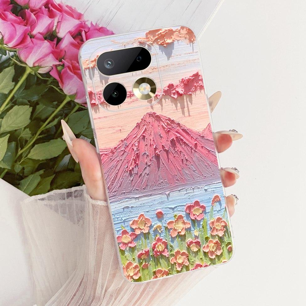 Transparent For Realme 16 Pro 5G Case Luxury Cute Cat Fashion Butterfly Cool Painted Casing For Realme RMX5121 RMX5120