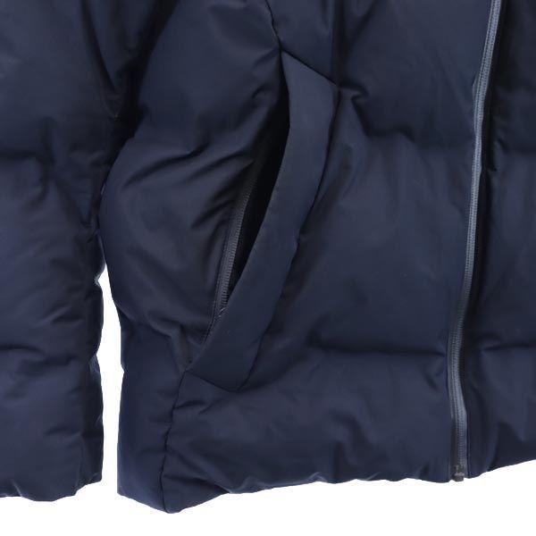 Uniqlo Бесшовная пуховая куртка S Темно-синяя Мужская Б/У