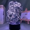 Oshi no Ko Ночной светильник Hoshino Ai Figure LED Прикроватная лампа для фанатов