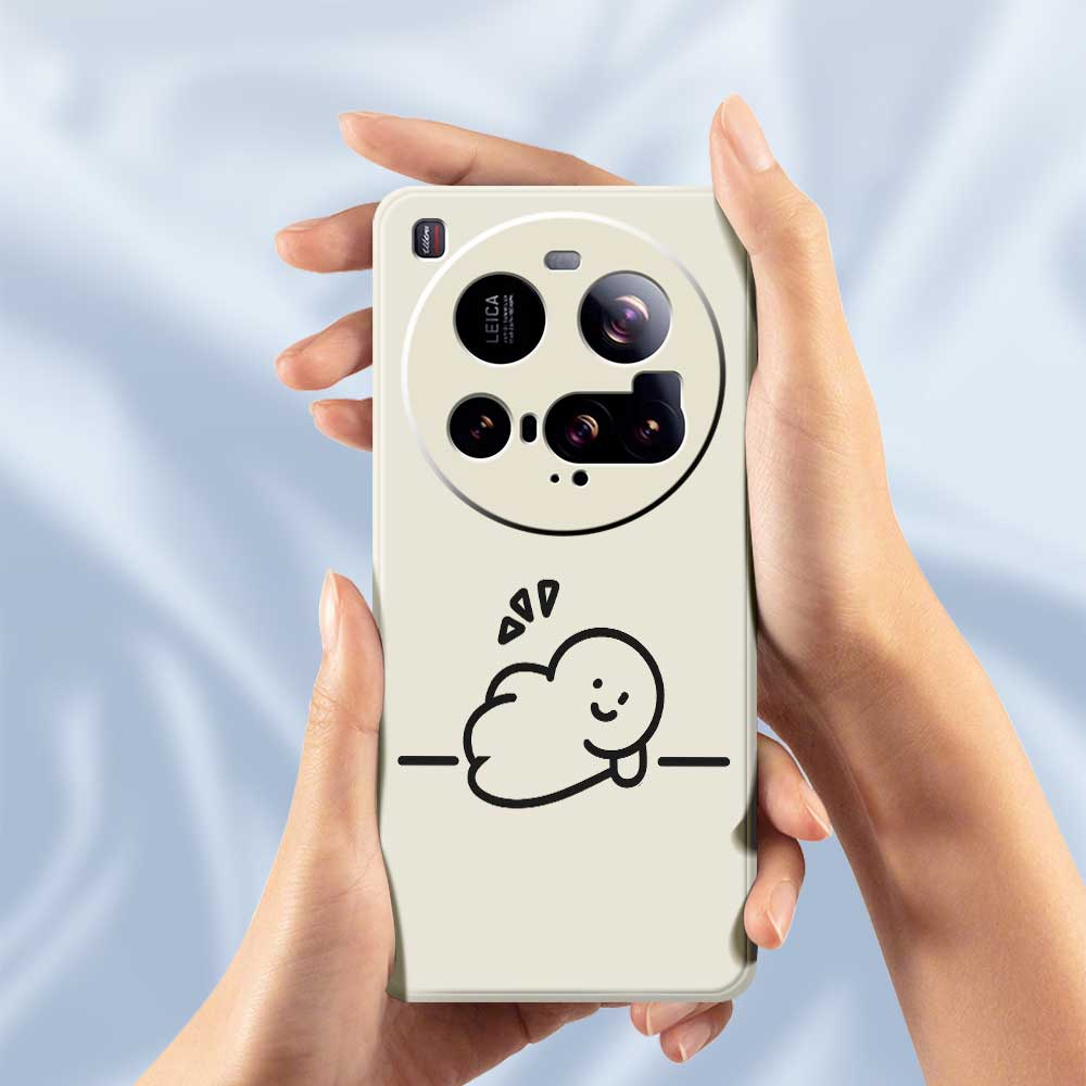 For Xiaomi 15 Ultra Case Stick Figure Pattern Printing Straight Edge TPU Phone Back Cover