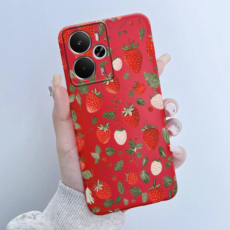 Чехлы Для OPPO Realme 14 14T 5G Чехол Модный Цветок Девушка-Астронавт Дизайн Мягкий Силикон ТПУ Чехол Для Realme14T realme14 Чехол