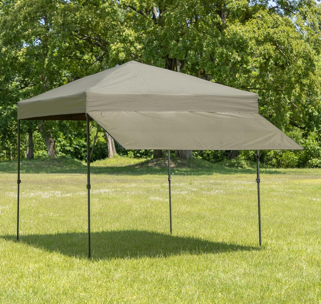 BUNDOK Awning Parts One-Action Tarp for 300, BD-558, 3m Wide, Black Coating