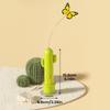 Игрушки для кошек 2 режима Перезаряжаемая электрическая удочка для самостоятельной игры с присоской Внутренние игрушки для кошек для дома Мебель Угол дивана Пол