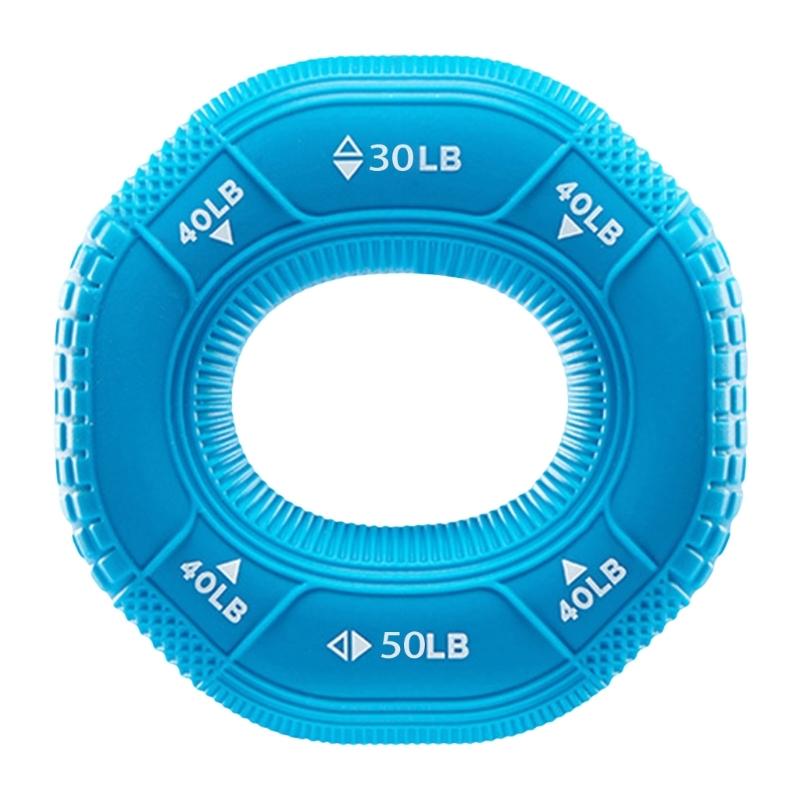 Силиконовый тренажер для силы хвата, кистевой эспандер, кольца для хвата, тренажер для предплечья, мяч, эспандер для тренировки силы пальцев