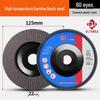 125 Type Stainless Steel Shutter Blade Grinding Disc for Angle Grinder - Thickened Flat Polishing Wheel