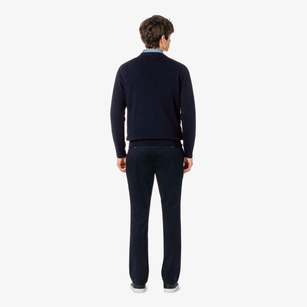 Lacoste Мужские эластичные брюки-чинос в рубчик HH631E-56G166