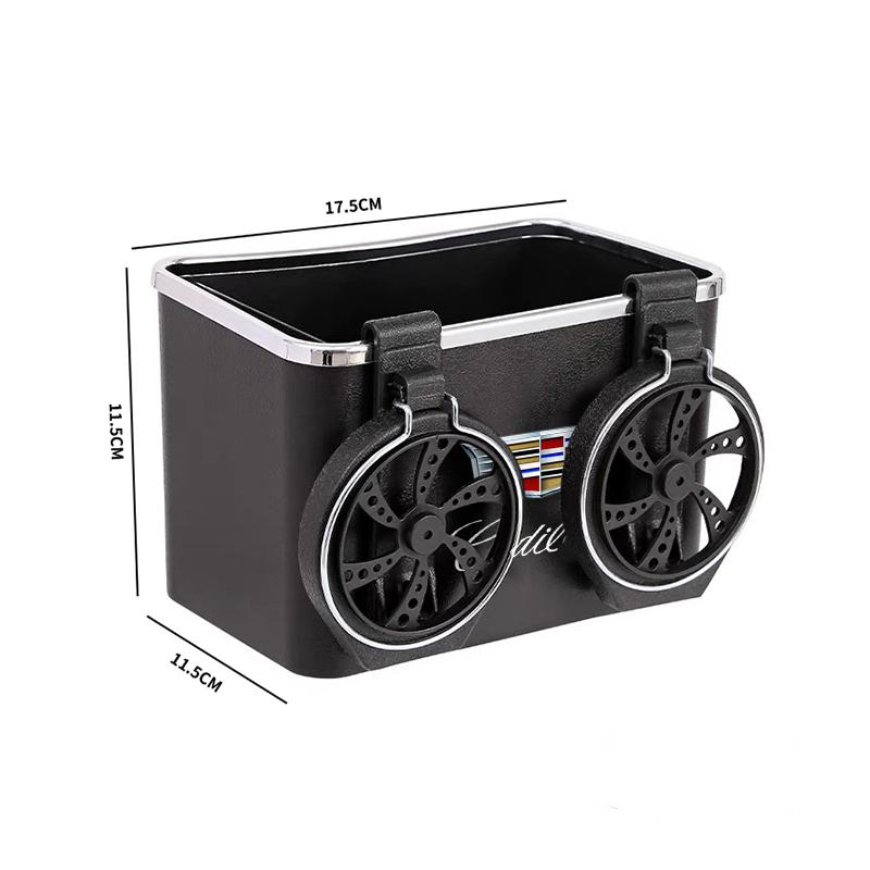AABHQ1 Car Storage Rack 3 In1 Car Multi-function Armrest Box Storage Box Tissue Box For Cadillac Escalade GT4 XT4 ATS XT5 CTS XTS RS