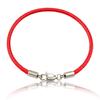 Bracelet Rope Braided Leather Bracelet Wristband Lobster Clasp Beads Diy Jewelry