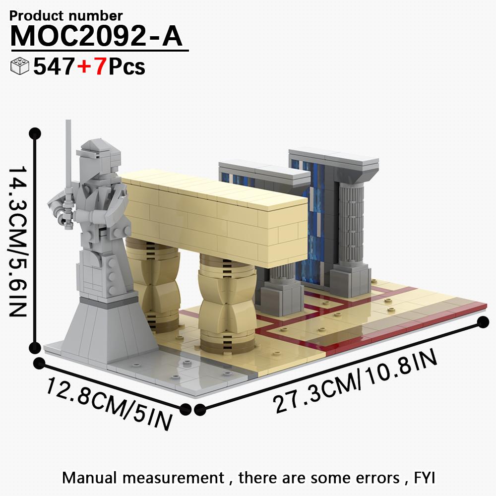 MOOXI Серия «Космические войны» Сценарная модель MOC Кирпич DIY Диорама Взрослые Детские Игрушки Набор строительных блоков Монтессори Подарки Украшение