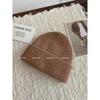 New Knitted Hat for Women In Autumn and Winter Korean Version Versatile High-quality Wool Hat Riding Warm Plus Velvet Thickened Cold Hat for Men