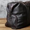 NZPJ Vintage Leather Men Travel Bag Natural Cowhide Handbag Casual Shoulder Messenger Computer  Bag Large Capacity Luggage Bag